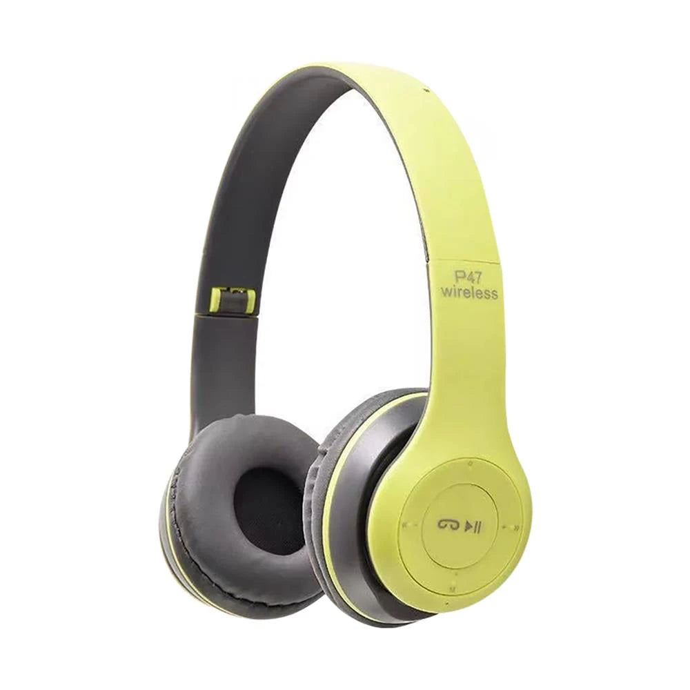 Over-Ear Wireless Headphones — Bluetooth 5.0, Noise Cancelling & Built-In Mic