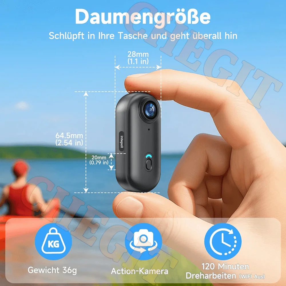 4K Motorcycle Action Camera with WiFi & POV Recording