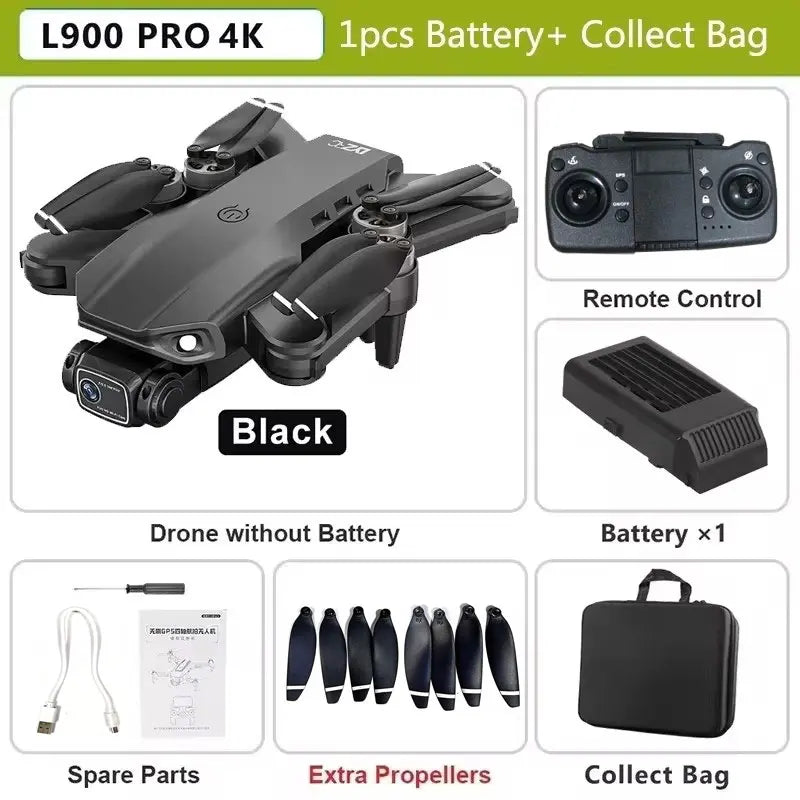 4K GPS Drone with Dual Camera & 1.2KM Range