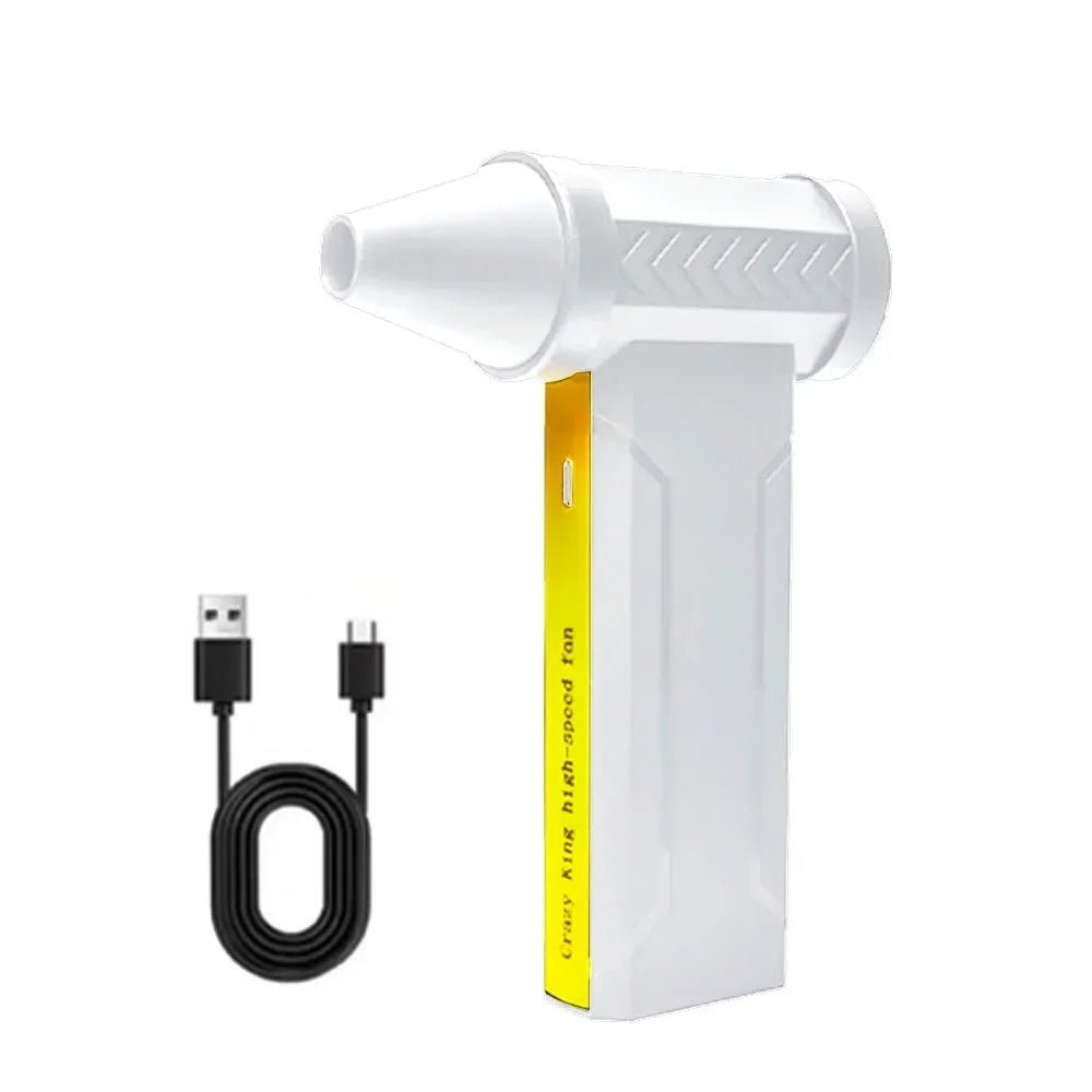 High-Power USB Electric Air Blower — Cordless Dust Cleaner