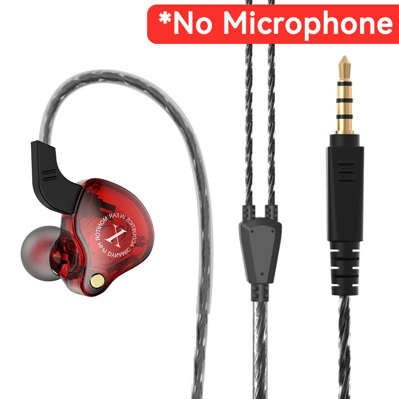Wired Earphones with Heavy Bass — 3.5mm & USB-C, Noise Cancelling & Mic