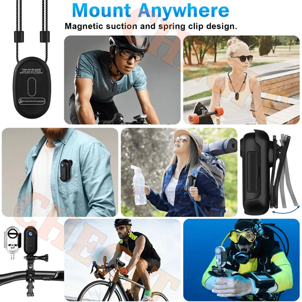 4K Motorcycle Action Camera with WiFi & POV Recording