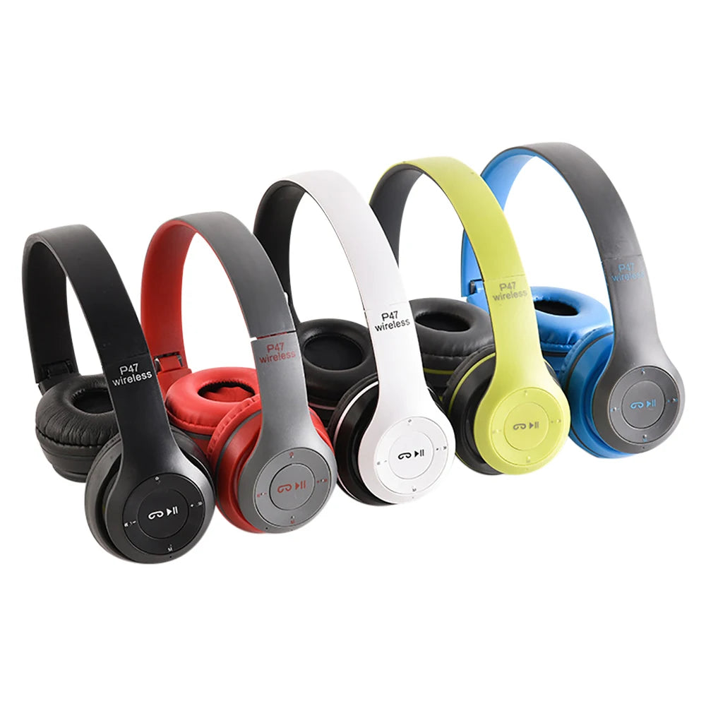 Over-Ear Wireless Headphones — Bluetooth 5.0, Noise Cancelling & Built-In Mic