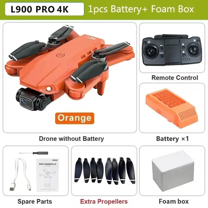 4K GPS Drone with Dual Camera & 1.2KM Range