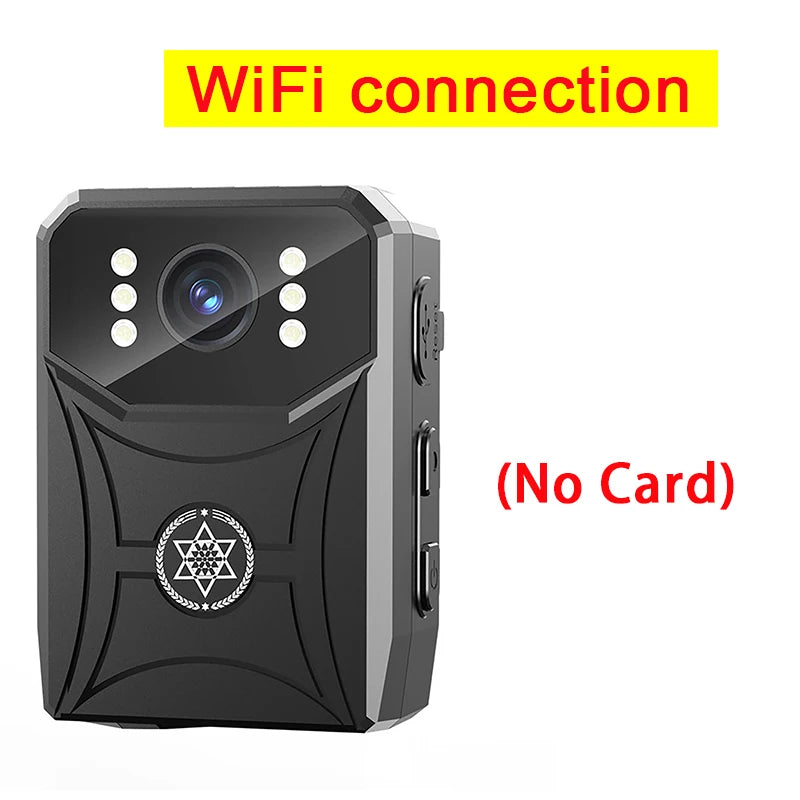 4K Body Camera with Night Vision & WiFi