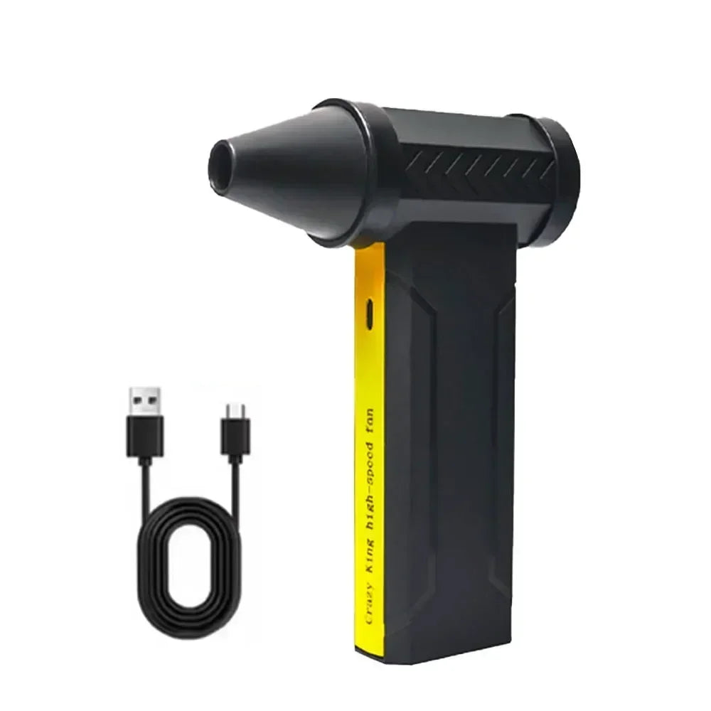 High-Power USB Electric Air Blower — Cordless Dust Cleaner