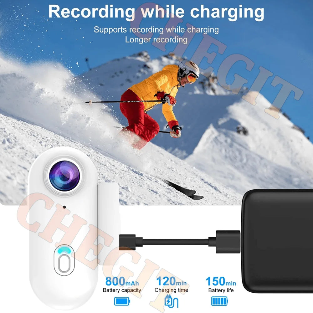 4K Motorcycle Action Camera with WiFi & POV Recording