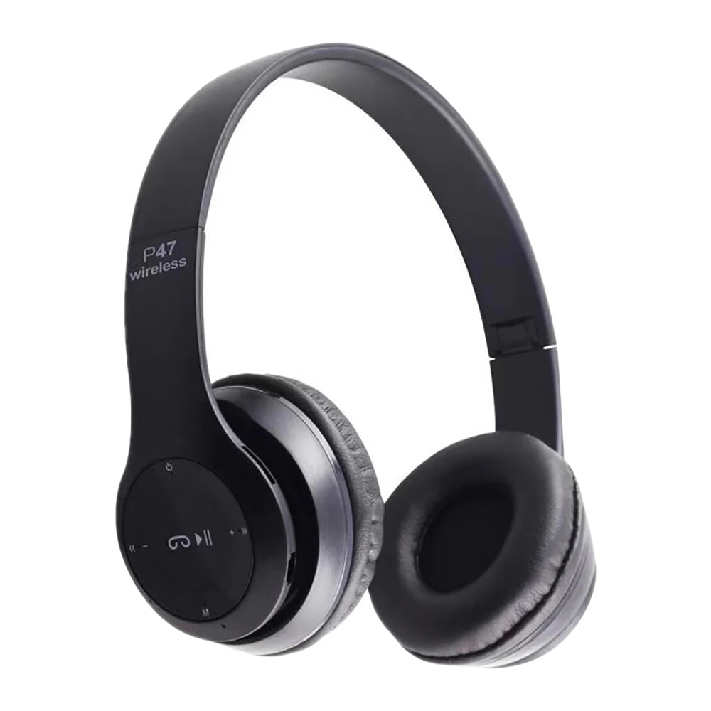 Over-Ear Wireless Headphones — Bluetooth 5.0, Noise Cancelling & Built-In Mic