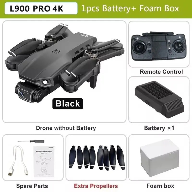 4K GPS Drone with Dual Camera & 1.2KM Range