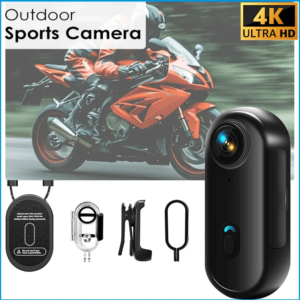 4K Motorcycle Action Camera with WiFi & POV Recording